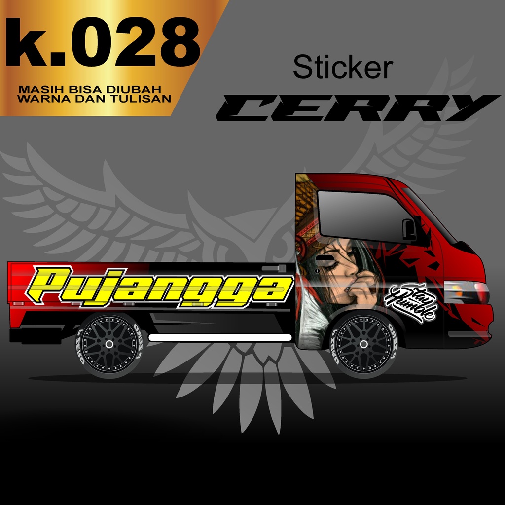 Decal Sticker New Carry Pick Up-Stiker Carry New k.028