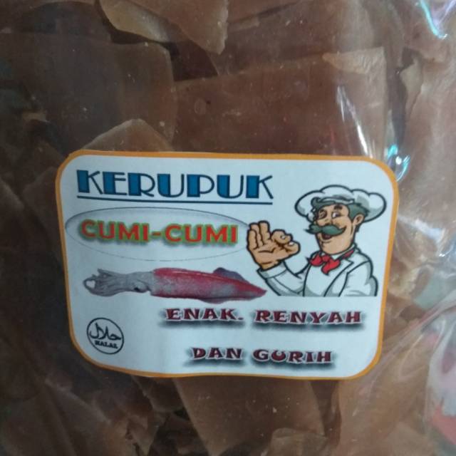 

Kerupuk CUMI MENTAH Berat 500g