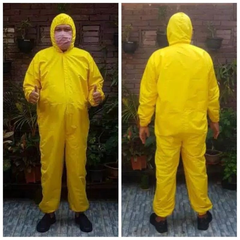 RINGAN TIDAK PANAS - APD Hazmat MICROTEX Import Premium Anti Air bisa cuci / steril STANDAR ICU IGD