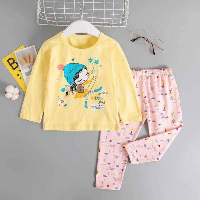 (grosir @60rb) Piyama anak kecil Baju Tidur setelan Anak lengan panjang bahan bagus