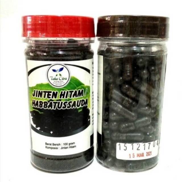 JINTEN HITAM / JINTAN HITAM / HABATUSSAUDA DAYA TAHAN TUBUH DIABETES STAMINA TERLARIS SURABAYA