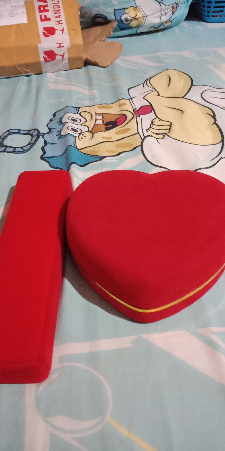 Kotak Kalung Gelang Rantai Jam / Box Seserahan Beludru