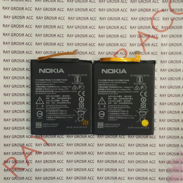 Baterai Original NOKIA 6 Android HE317 , HE-317