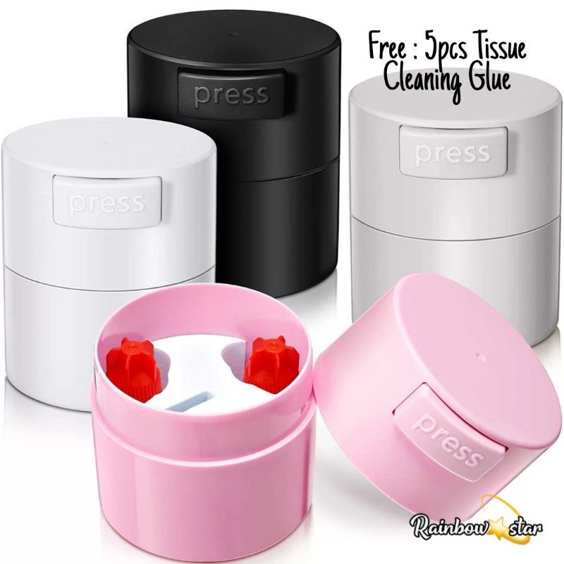 Toples Penyimpanan Lem / Glue Storage Tank Eyelash Extension