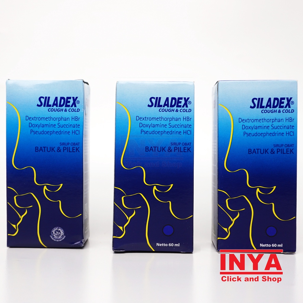 SILADEX COUGH &amp; COLD SIRUP OBAT BATUK DAN PILEK 60ml - Obat Batuk