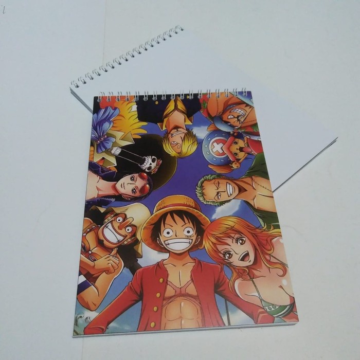 

[RESTOCK] Sketch Book, Note Book, Buku Catatan Anime One Piece 01 A5