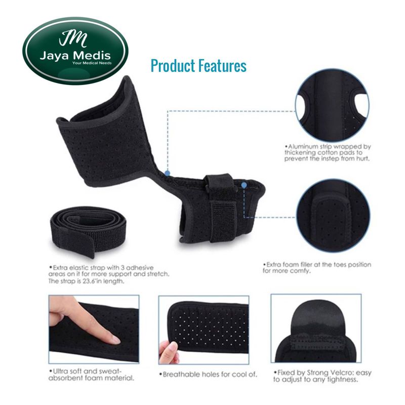 Pelindung Belat Kaki - Pereda Nyeri / Cedera Kaki - Plantar Fasciitis Support