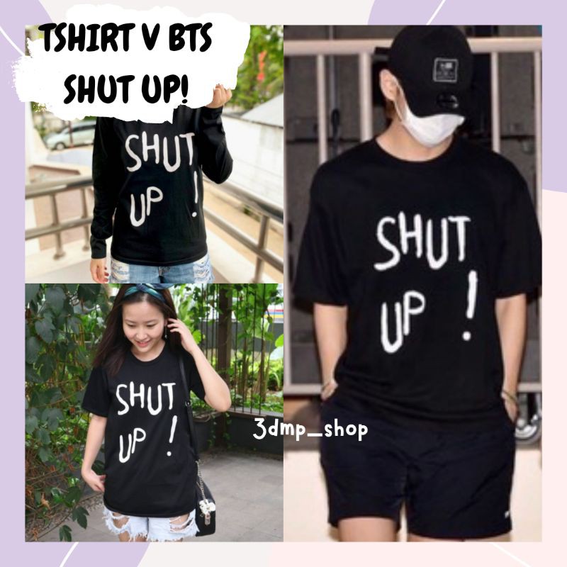 Tshirt kaos v bts