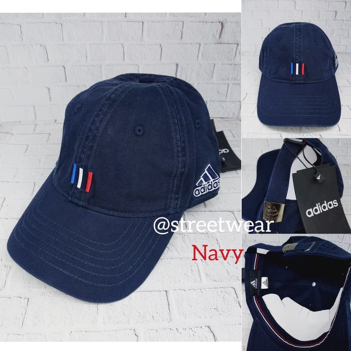 Topi gaya / kerja / trendy rossi Baseball Adidas Original - Navy