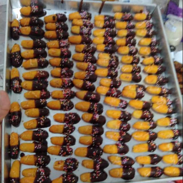 

Cookies nastar coklat batang