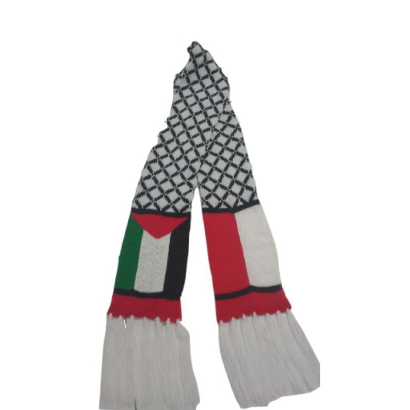 Syal Rajut Palestina Indonesia / Scarf Palestine / Sorban palestine termurah Best Seller-1
