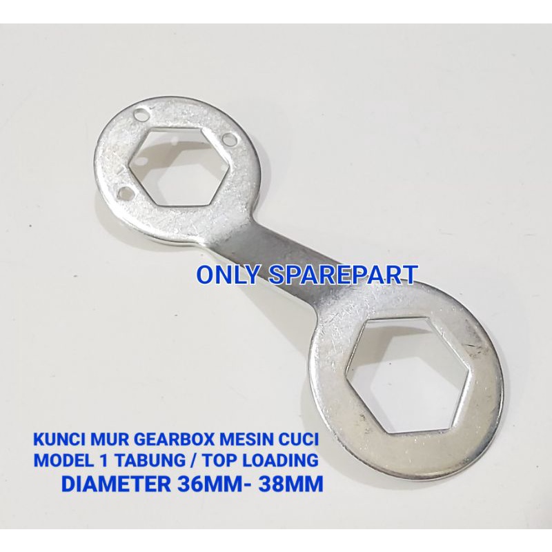 Kunci gearbox mesin cuci 1 Tabung | Top Loading 36mm - 38mm