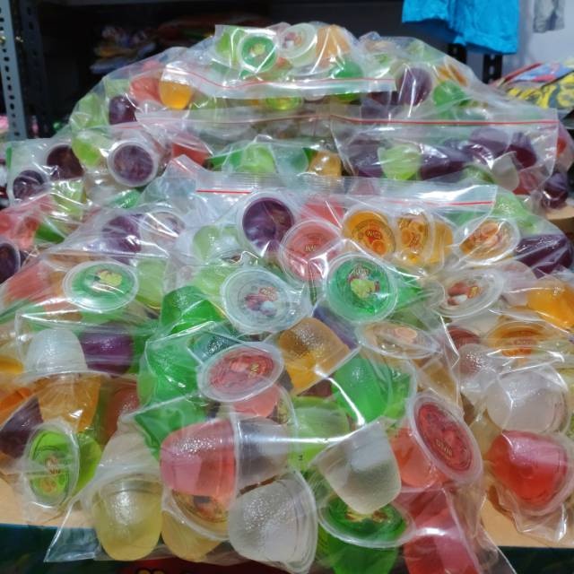 

[GROSIR INACO TERMURAH exp 2026] INACO Jelly mix fruit/Ager Jelly Inaco isi 60 pcs/INACO PUDING