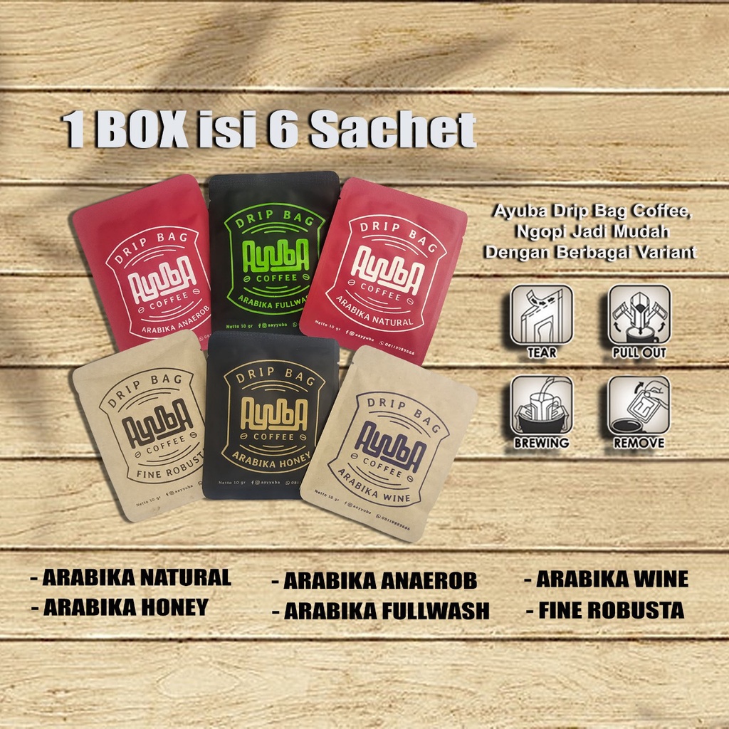 

AyubA Drip Bag Coffee