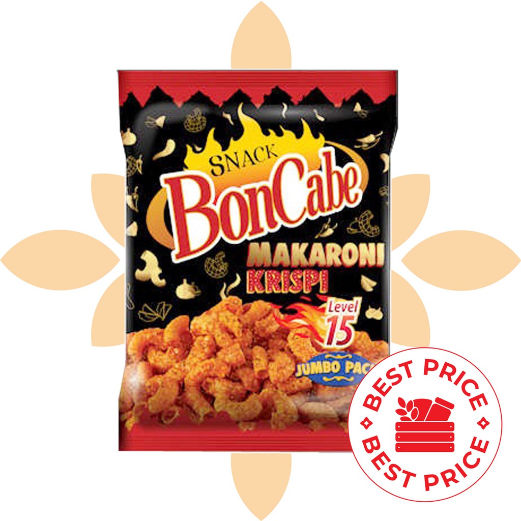 BONCABE - SNACK MAKARONI KRISPI LEVEL 15 - 150 GR (JUMBO)