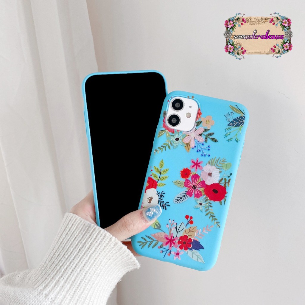 SS053 SOFTCASE BUNGA Xiaomi Redmi 3 4a 5a 6a 8a Pro 8 9a 9c 9 POCO M2 10a Note 4 4x 5a Prime 5 6 7 8 9 Pro 10x SB1823