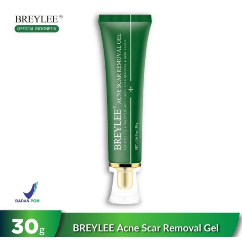 [BPOM] BREYLEE Acne Scar Removal Gel - Wajah Bekas Jerawat (30gr)