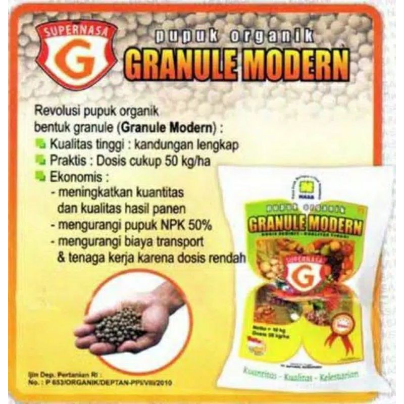 Pupuk Granule NASA