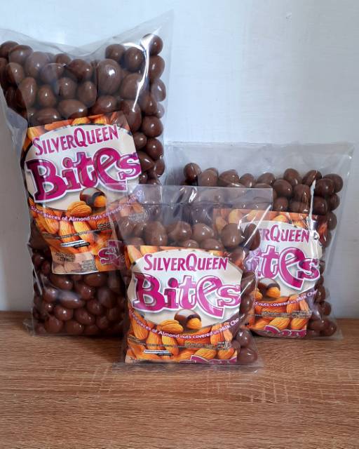 Silverqueen Bites 250g ||Almond || Mede