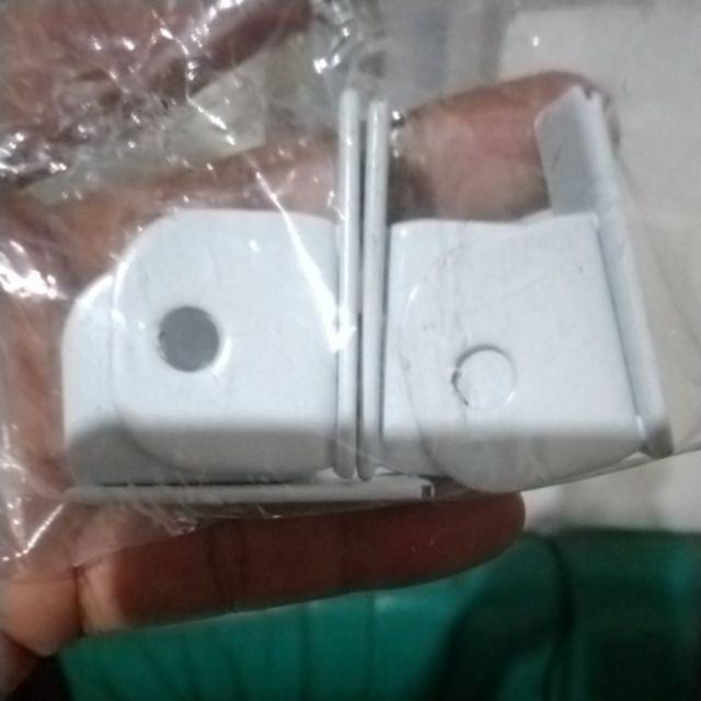 Tutup Pipa Kotak Putih 15x30 Mm /2pcs