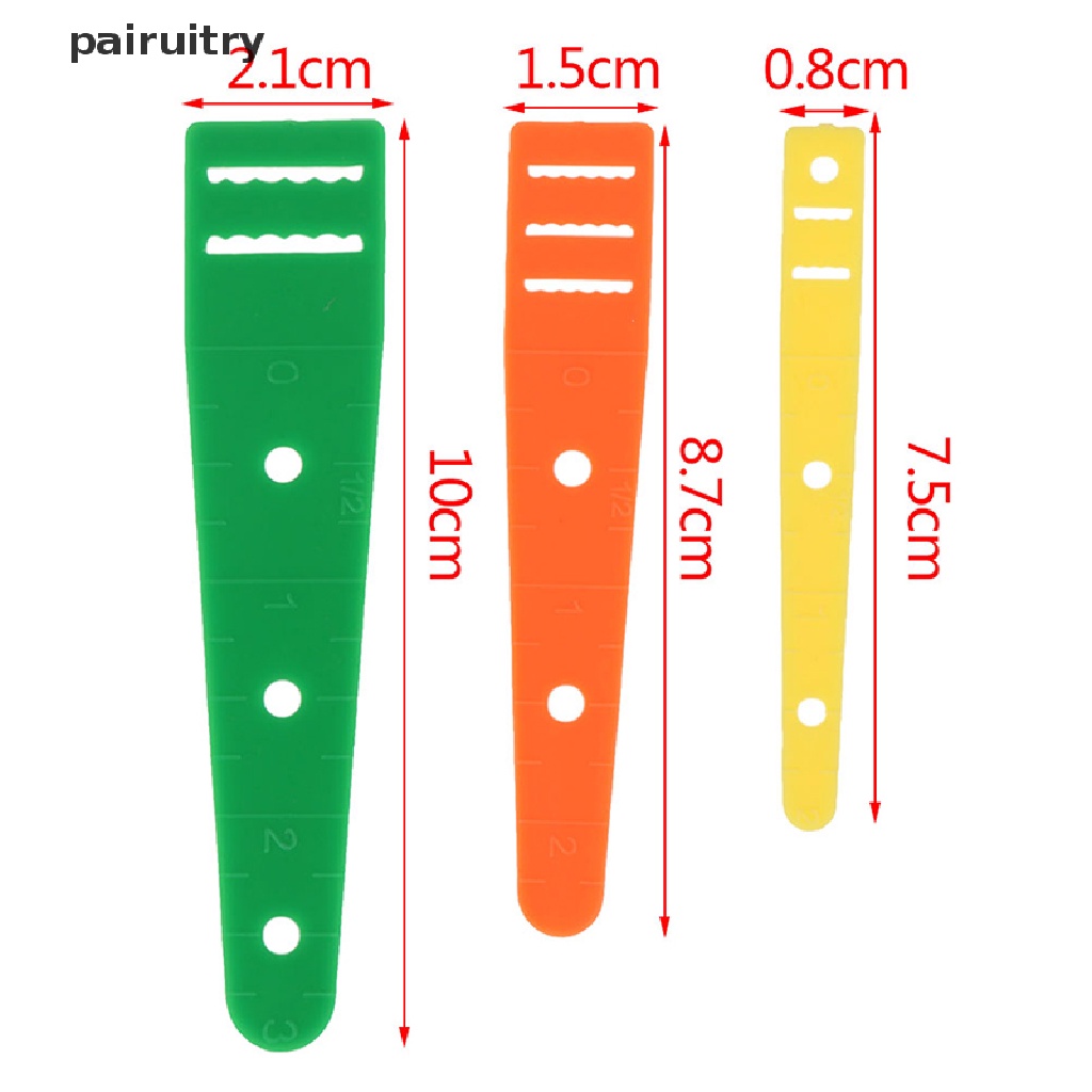 3pcs Tali Karet Elastis Bahan Plastik DIY PRT