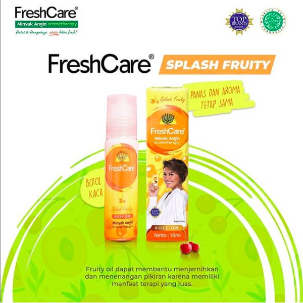 FRESHCARE | Roll on / Patch Minyak Angin Telon Aromaterapi Fresh Care 10ml Eucalyptus