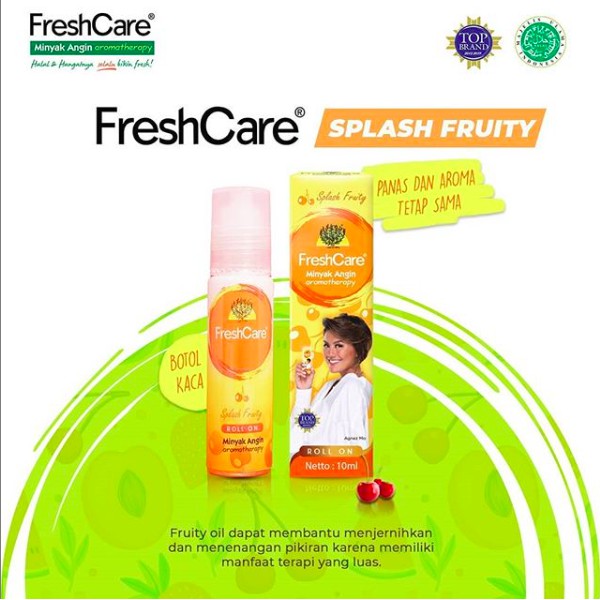 FRESHCARE | Roll on / Patch Minyak Angin Telon Aromaterapi Fresh Care 10ml Eucalyptus