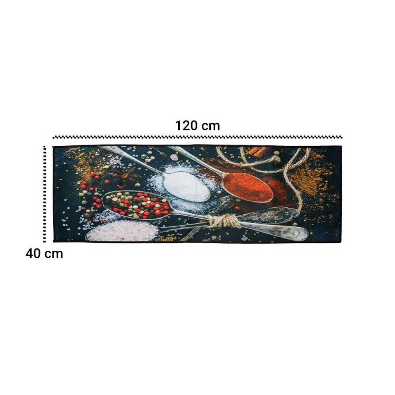 Keset Panjang Karpet Dekorasi Dapur Rumah Anti Slip Kitchen Rug 12040