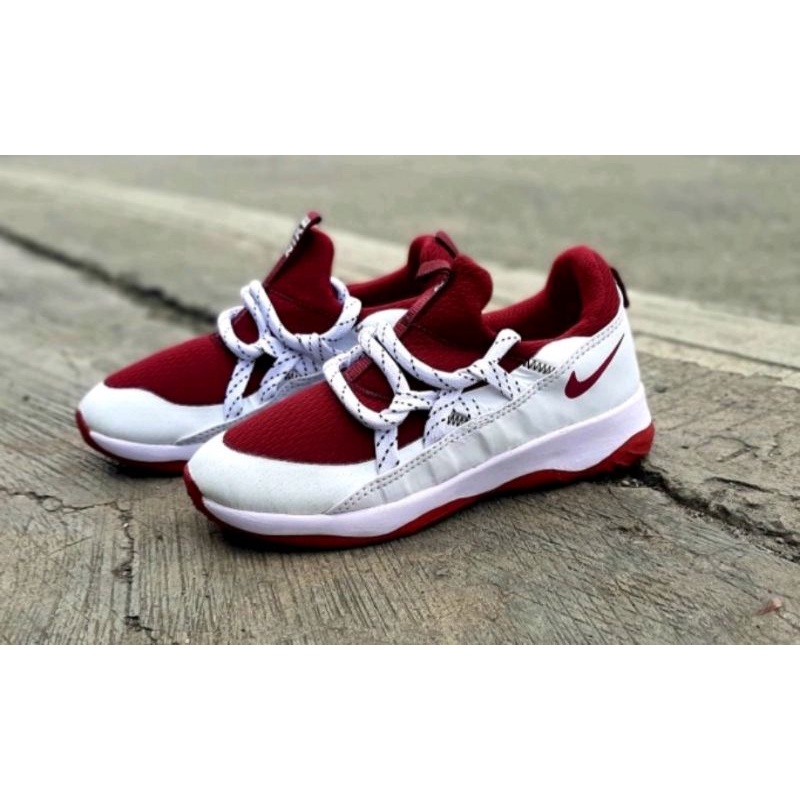 100% IMPORT NEW!! SEPATU SNEAKERS WANITA NIKE CITY LOOP ABU PUTIH HITAM IMPORT RUNNING SHOES OLAHRAGA CEWEK