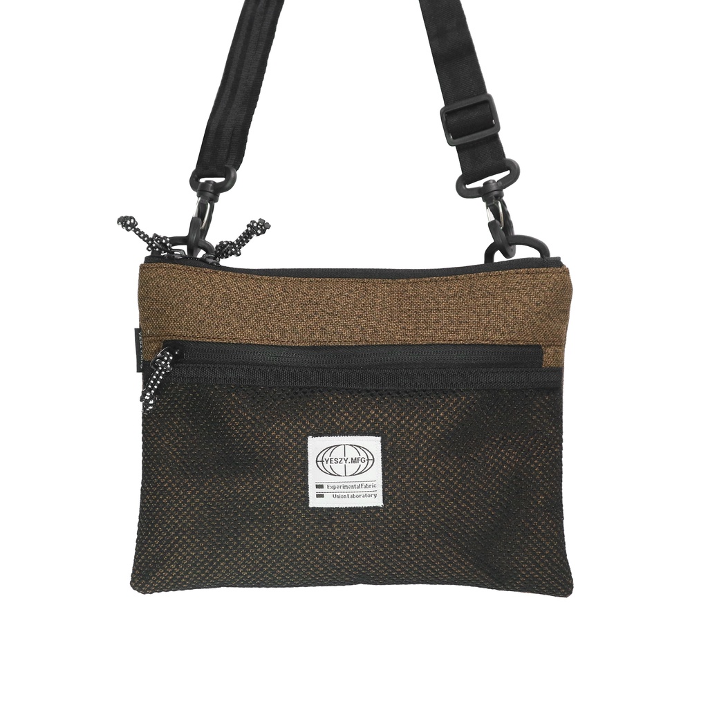 YESZY.MFG Sling Bag Trap Canvas Brown