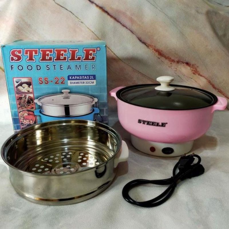 panci listrik STEELE 26cm
