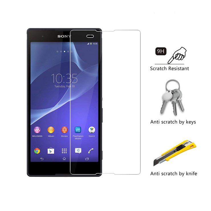 Tempered Glass Screen Protector 9H For Sony Z4  - 61070