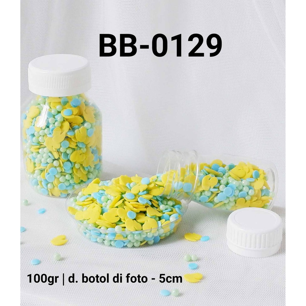 

BB-0129 Sprinkles sprinkle sprinkel 100 gram mutiara bebek mix yamama baking grosir murah sprinkles cake dekorasi mutiara trimit decoration story sprinklestory sprinklesstory sprinkle story yamama baking