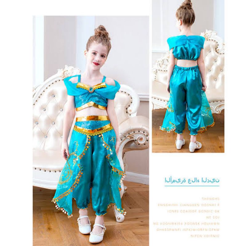 KOSTUM ANAK / KOSTUM PRINCESS JASMINE ALADDIN / Baju princess