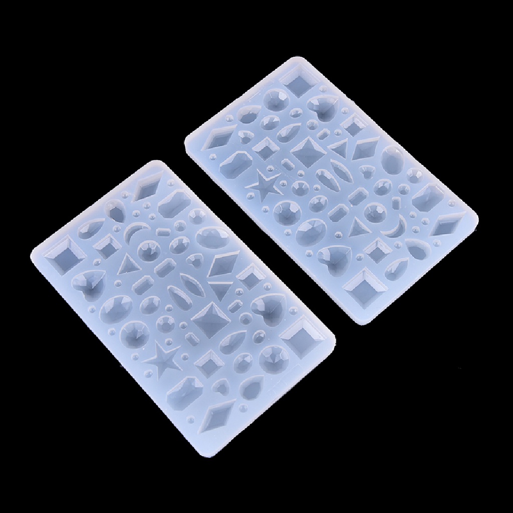 (AdornmentNo1) 1pc Cetakan Resin DIY Bahan Silikon Untuk Membuat Perhiasan