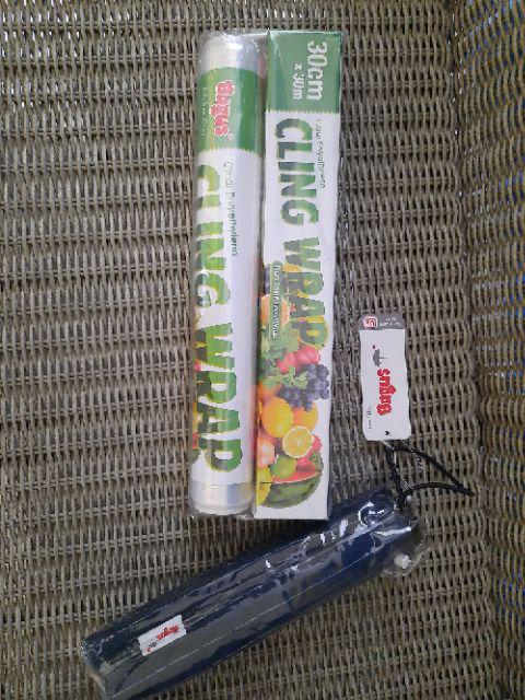 Bagus Umbrella Anti Uv Blue Stripes