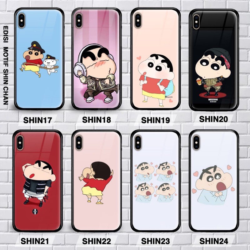 Fuze case Shinchan custom case infinix s4 / infinix s5 / infinix s5 lite premium softcase