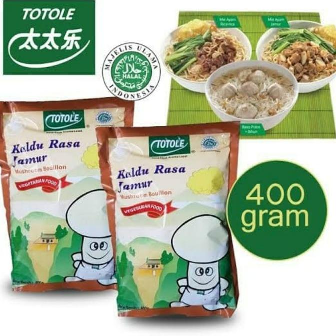 

Totole Kaldu Jamur 400gr Penyedap Non MSG Murah READY Gosend