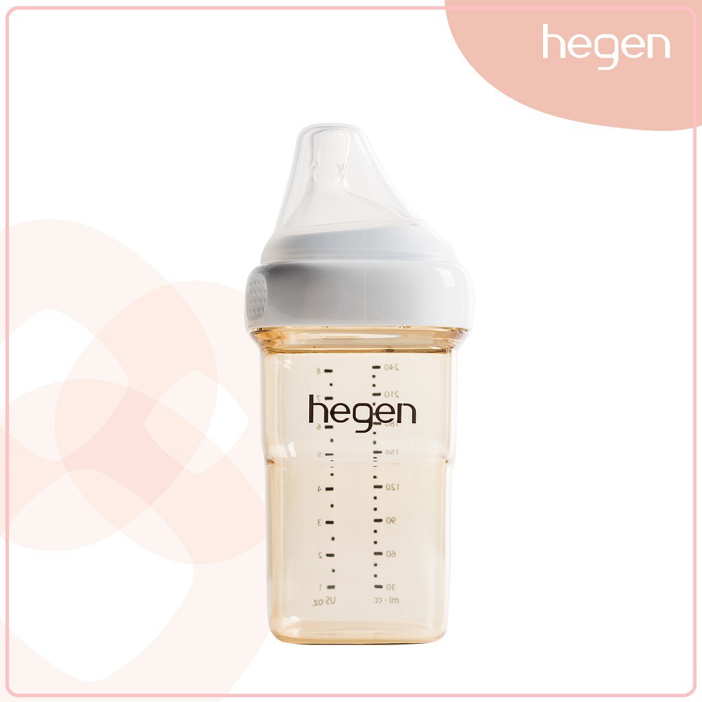 Hegen PCTO Feeding Bottle PPSU 240ml | Botol Susu