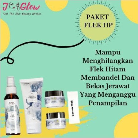 JGLOW PAKET FLEK HP ( FLEK BANDEL)/ JGLOW FLEK/CREAM FLEK BANDEL