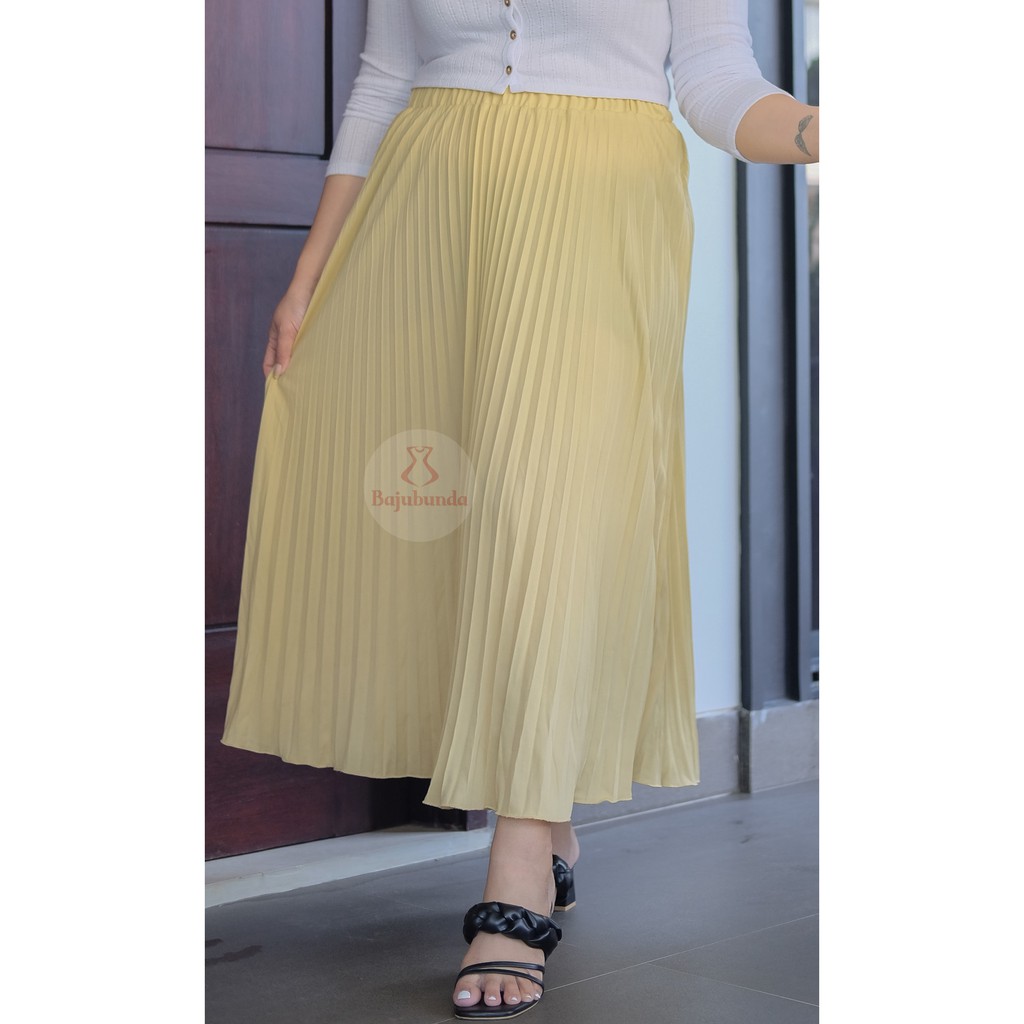 ROK PLISKET JUMBO / ROK BIG SIZE / BAJUBUNDA PLUS SIZE SKIRT