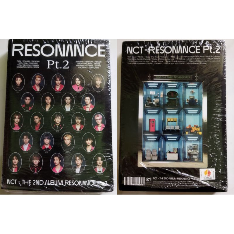 ALBUM NCT 2020 RESONANCE PT 1&2 ALBUM ONLY