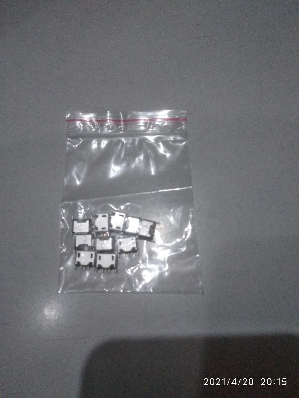 10pcs Konektor Micro Usb 5p Micro Usb 5p Female 180 Derajat