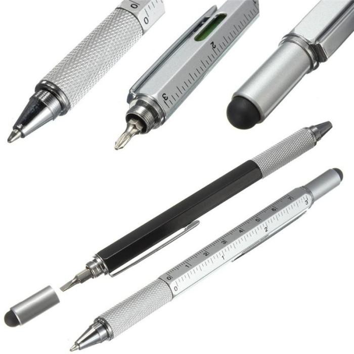

Promo Taffware Pena Multifungsi Plastik Stylus + Penggaris + Level + Obeng Murah