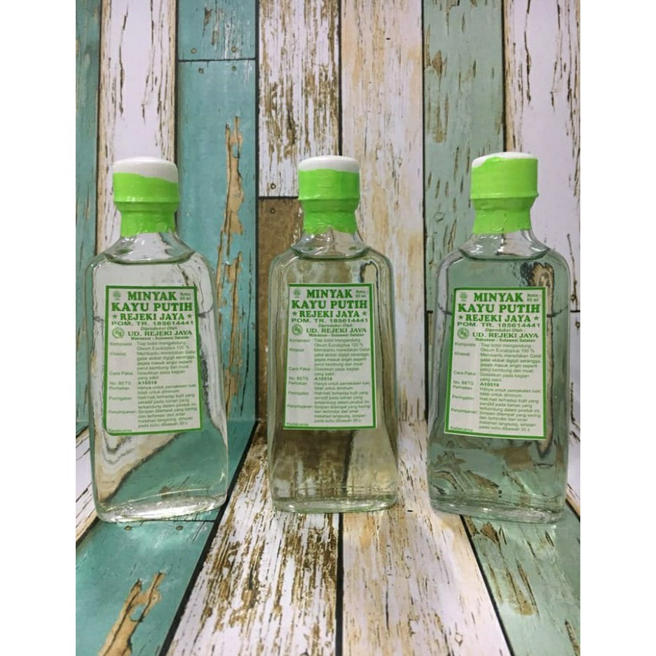 Minyak Kayu putih Cap Rejeki Jaya 60 ml Asli Makassar