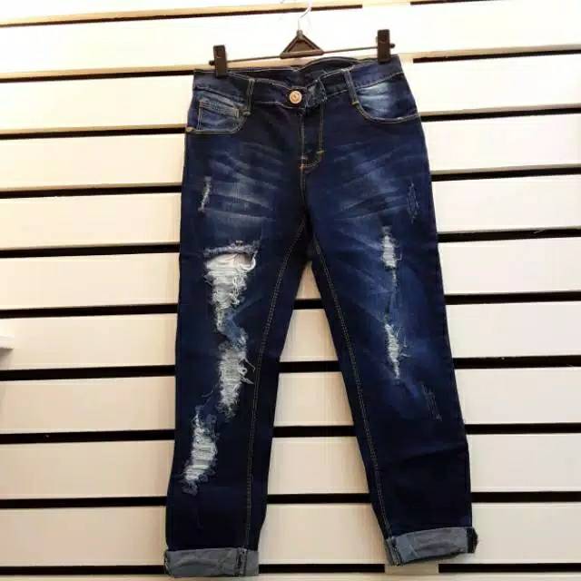 LMF JEANS 7/9 SOBEK LAPIS