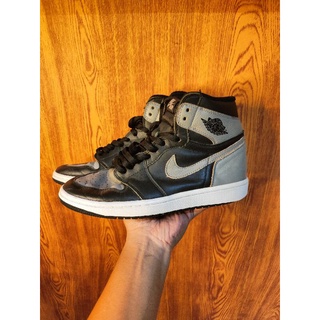 retro 1s grey
