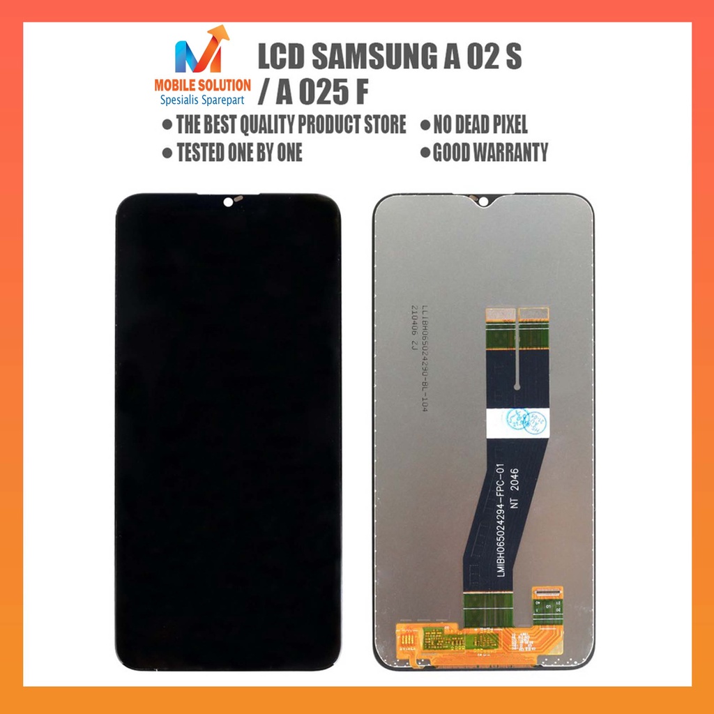 GROSIR LCD SAMSUNG A02S/A025F ORIGINAL 100% FULLSET TOUCHSCREEN GARNSI 1BULAN