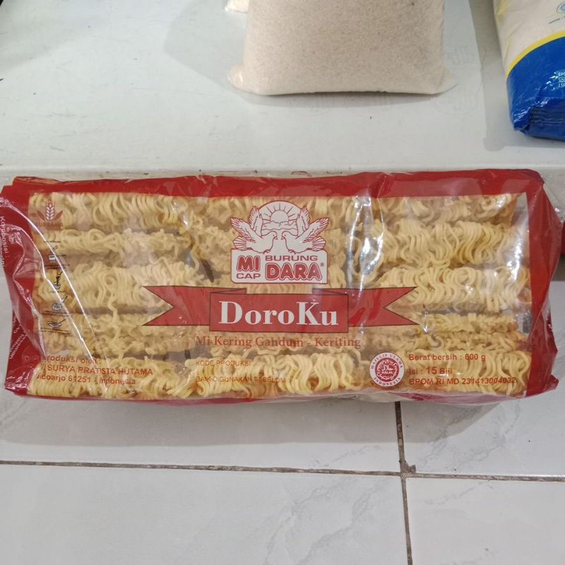 

Mie Doroku (Mi cap Burung Dara) 600 gr