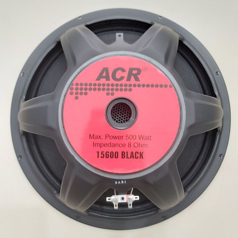 Speaker 15 Inci ACR BLACK 15600 FullRange 500 Watt